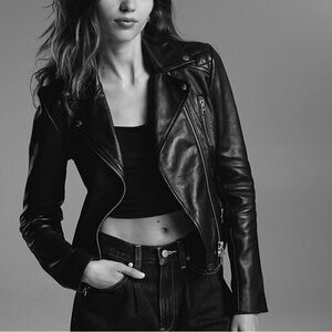 NWT Aritzia Wilfred Moto Jacket